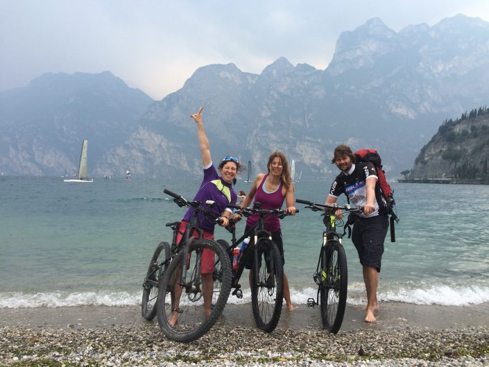 MTB Transalp – Ankunft am Lago